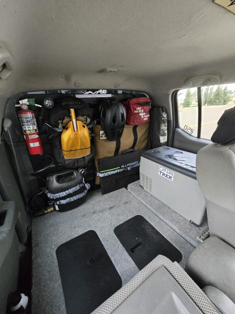 "Universal Fit" Rear Seat Delete Molle Panel