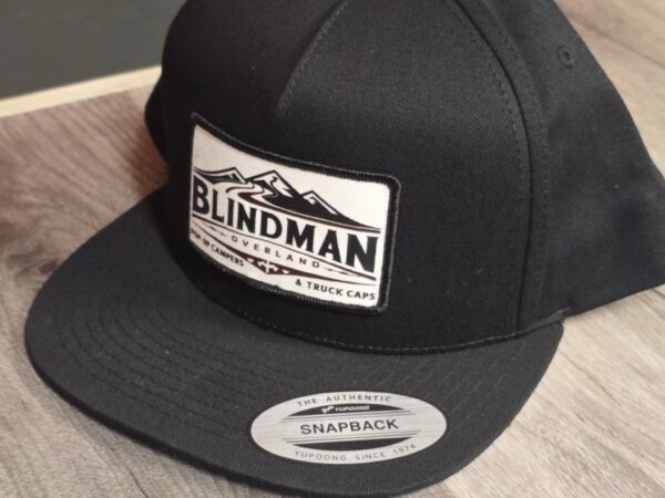 Snap Back Flat Brim Patch Hat