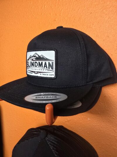 Snap Back Flat Brim Patch Hat - Image 2