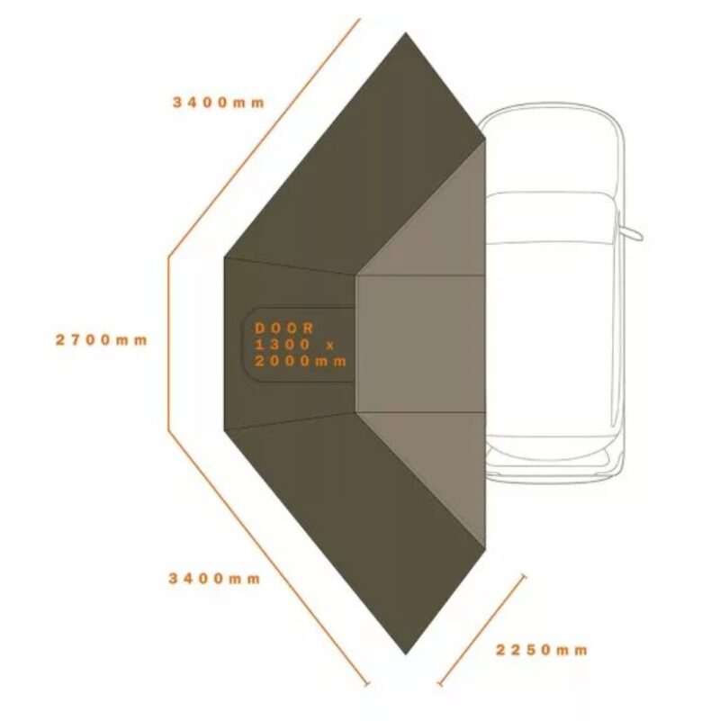 Darche Eclipse 180 Awning Walls - Image 6